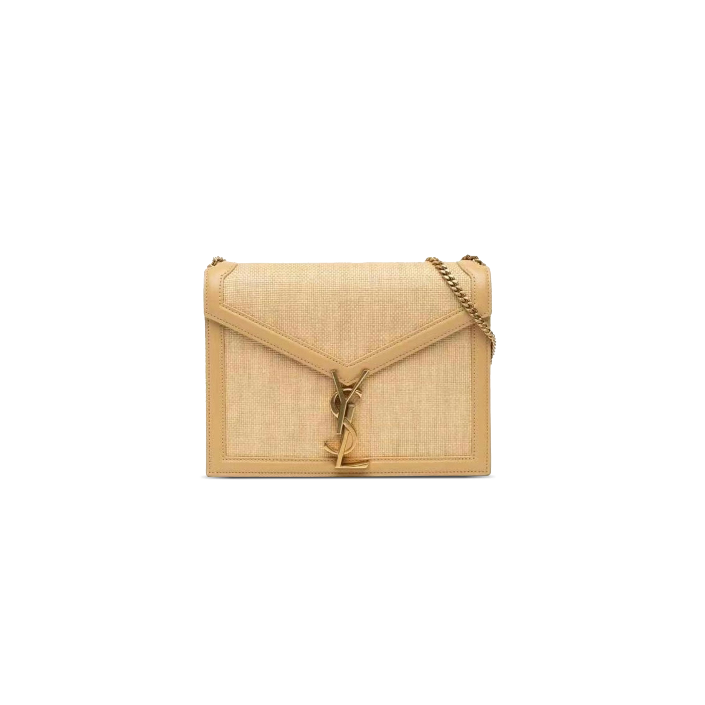 YSL CASSANDRA IN CANVAS CALFSKIN 532750 (22*16.5*5.5cm)